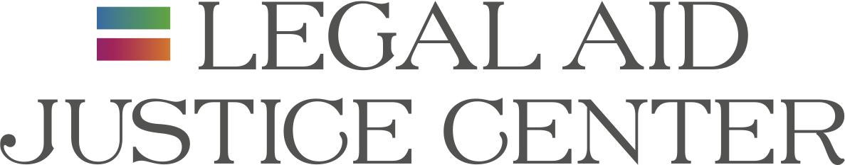 Legal Aid Justice Center (LAJC) logo